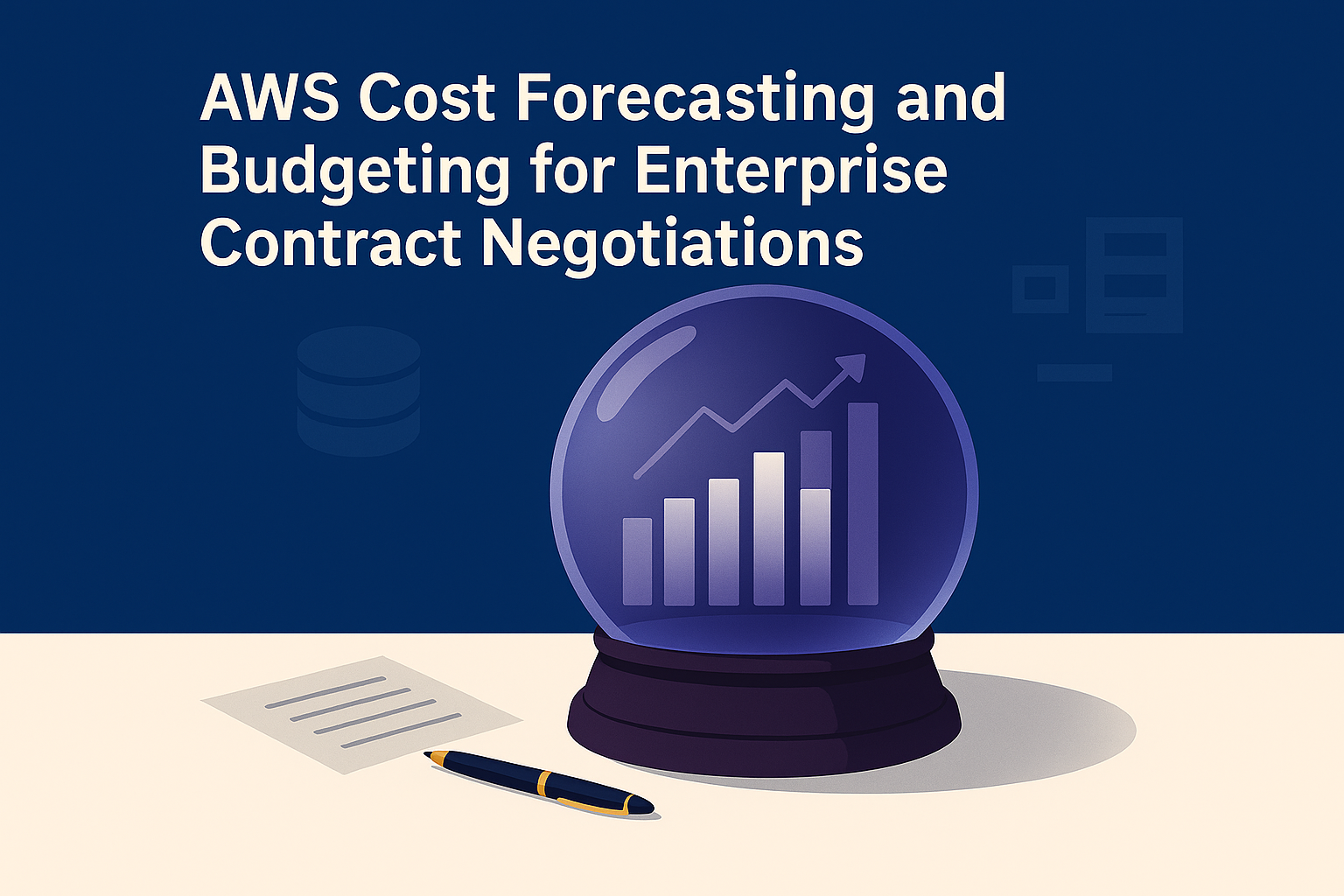 AWS Cost Forecasting and Budgeting for Enterprise Contract Negotiations